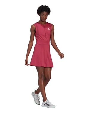 adidas primeknit primeblue Magenta Sleeveless Tennis Dress